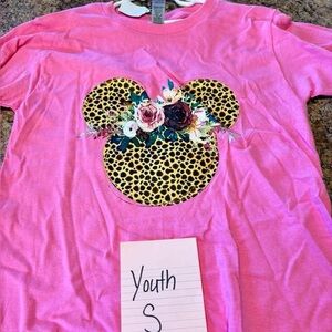 Pink Graphic Kids Shirt